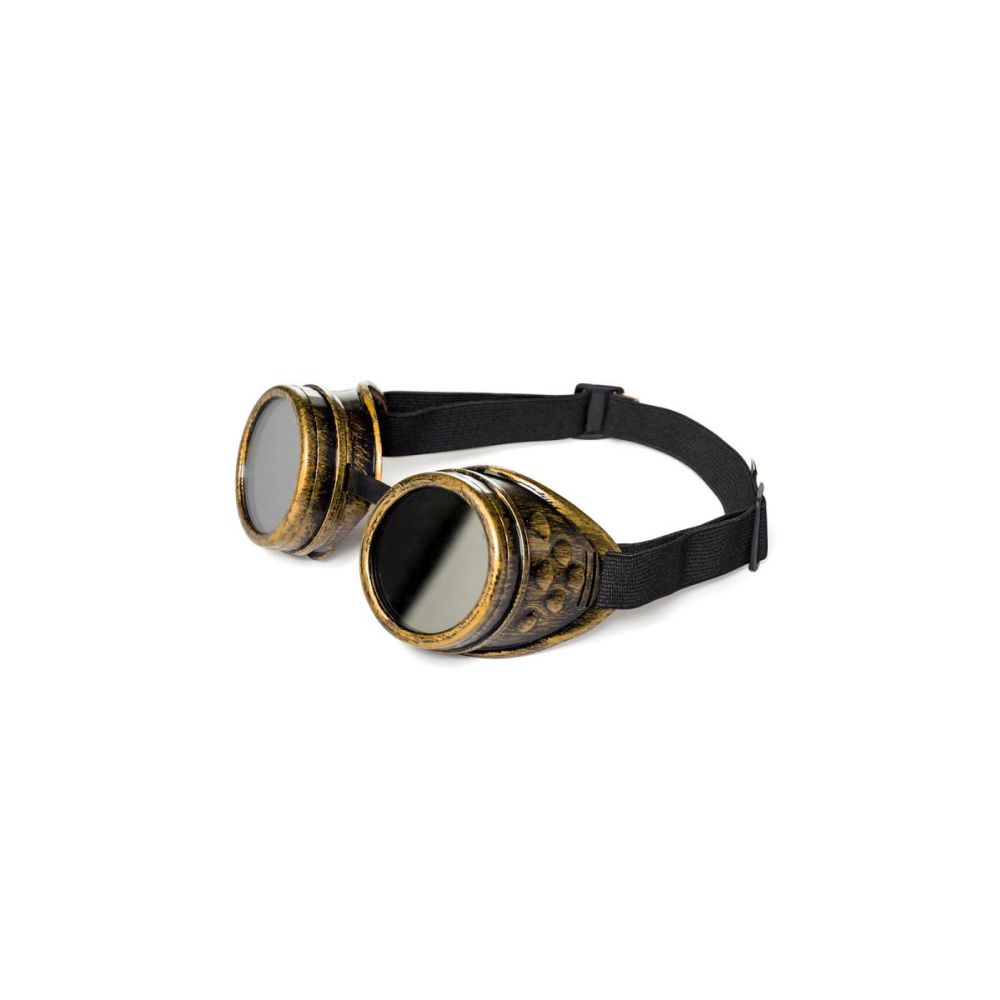 Atixo - Steampunk Goggles - Couleur or/Noir